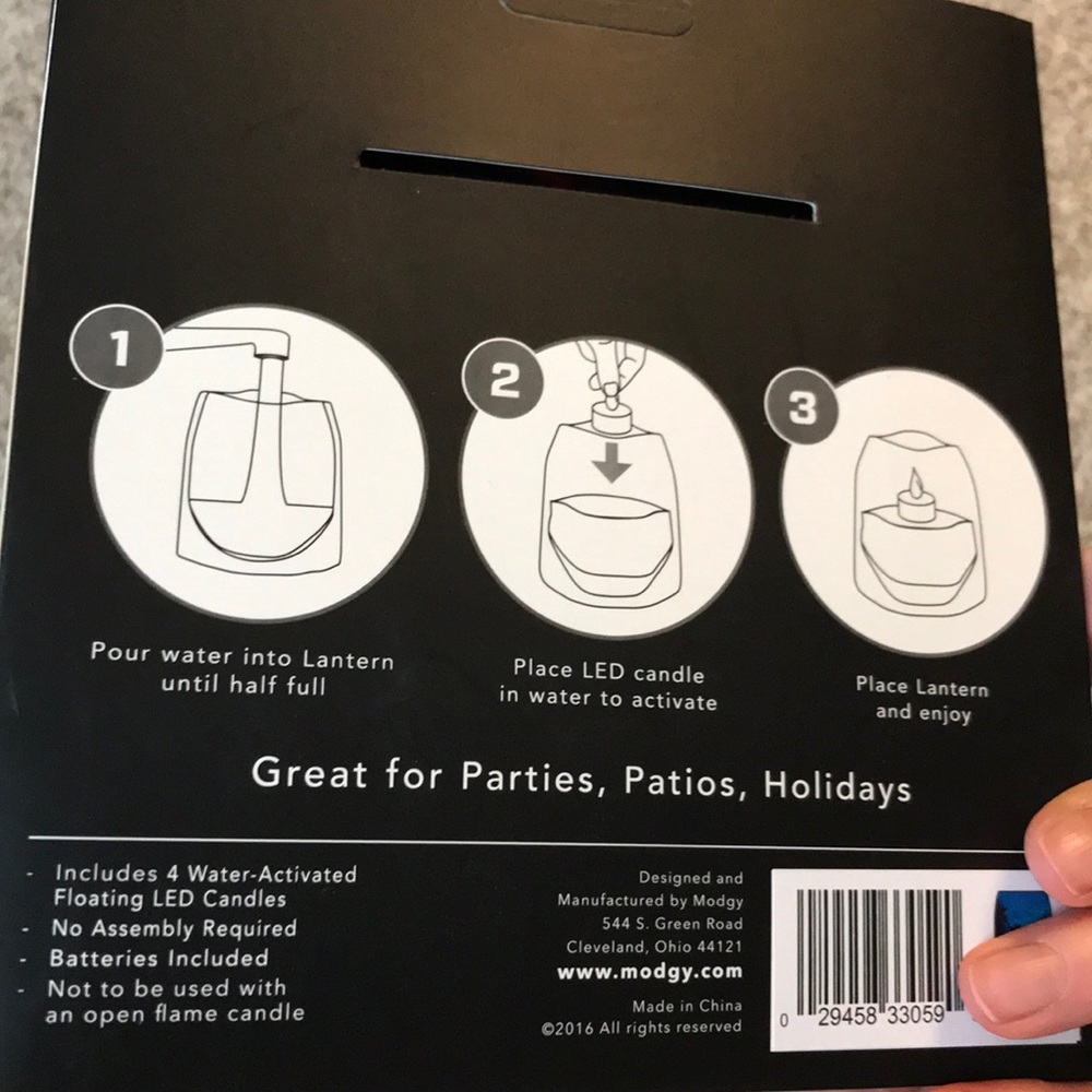 Flameless Lanterns reusable NIB - Picture 4 of 5